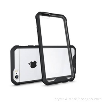 Crashh proof Air Hybrid Phone Case with Clear Backboard for iPhone